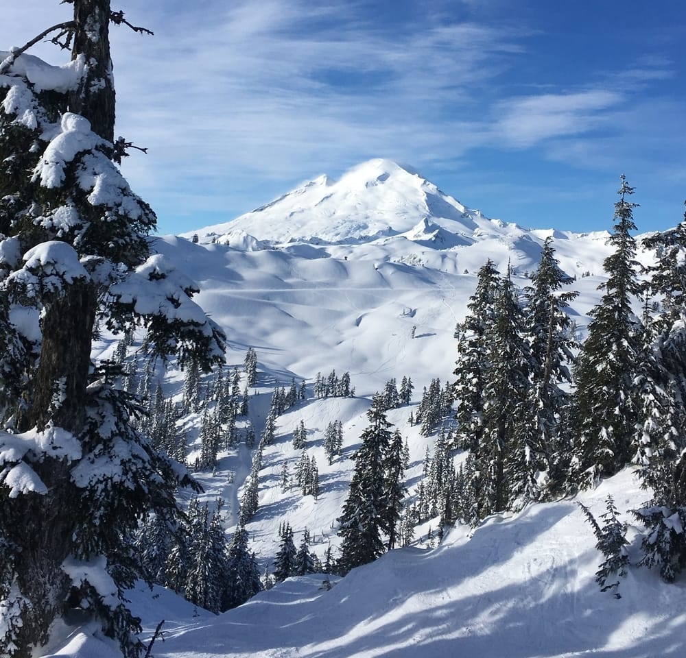 Mt. Baker Ski Area, the ski resort that gets the most snow in Washington State